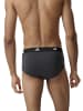 adidas Slip BRIEF in schwarz, grau