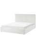 Beliani Doppelbett TARASCON in Beige - (W) 158 x (H) 103 x (L) 214 cm