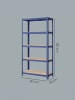 SONGMICS 2er-Set: Schwerlastregal Cozory in Blau - (B)90 x (H)180 x (T)40 cm