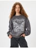 KOTON Sweatshirt in Anthrazit