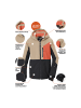 Killtec Skijacke mit Kapuze in Beige8012
