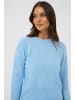 Kaffe Strickpullover KAniel Regular fit in Powder Blue Melange