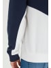 BLEND Sweatshirt Blend Herren Sweatshirt - 20712132  Sweat Pullover im Colorblock Look in Blau
