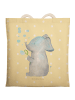 Mr. & Mrs. Panda Tasche Elefant Seifenblasen ohne Spruch in Gelb Pastell