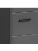 ebuy24 Waschbeckenunterschrank Soft Grau 60 x 34 cm