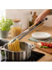 relaxdays Grillzange in Silber/ Natur - 38 cm