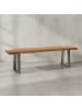 KADIMA DESIGN Esszimmerbank 140x40x45,5 cm Massivholz / Metall mit