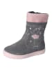 Ricosta Stiefel in Grau/Rosa