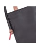 DuDu Faro Handytasche Leder 13 cm schwarz rose