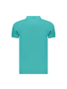 NORWAY 1963 Blau Baumwolle Herren Polo