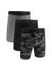 Under Armour Boxershort 3er Pack in Schwarz/Grau