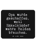Mr. & Mrs. Panda Mouse Pad Opa wurde geschaffen, weil... mit Spruch in Schwarz