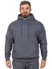Reichstadt Herren Regular Fit Sport Hoodie Marken-Stick in Anthracite