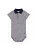 PETIT BATEAU Polo-Body kurzarm Ringel in Blau