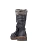 rieker Komfort Stiefeletten in Schwarz