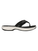 Clarks Zehentrenner Brinkley Sea in 1001N Black Synthetic