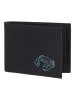 oxmox New Cryptan Geldbörse RFID Schutz 11 cm schwarz-crab 2.0 cyan