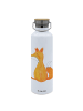 Mr. & Mrs. Panda Wasserflasche Einhorn Fuchs ohne Spruch in Weiß