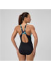 Speedo Hyperboom Badanzug in Schwarz