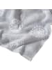 Erwin Müller Frottier, Jacquard Handtuch Pusteblume in silber-weiß