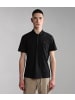 Napapijri Polo "Ealis Ss Sum" in Schwarz