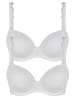 Nina von C. 2er Pack Schalen BH in Weiss Weiss