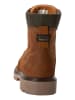 Camel Active Hoher Winterboot aus echtem Leder in Cognac