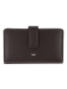 Golden Head Polo Geldbörse RFID Schutz Leder 15.5 cm dunkelbraun