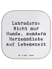 Mr. & Mrs. Panda Tassenuntersetzer Spruch Labrador Herzensdiebe ... in Weiß