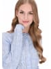 DreiMaster Women Cardigan in light blue melange