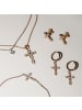 Tamaris Ohrstecker Cross in gold