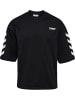 Hummel T-Shirt "Hmloversized Willy T-Shirt SW" in Schwarz
