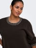 ONLY Carmakoma Strickpullover in Chocolate Torte 1