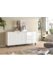 ebuy24 Sideboard Prisma Weiß 169 x 40 cm