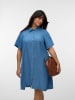Vero Moda Jeanskleid in Medium Blue Denim