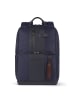 Piquadro Brief Rucksack 39 cm Laptopfach in blue