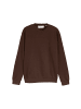 Tom Tailor Sweatshirt in dunkelbraun