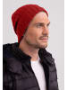 CASH-MERE.CH Bio Rib Mütze in Postbox Rot