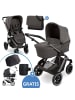 ABC-Design Kombi-Kinderwagen Salsa 5 Air inkl. Babywanne, in braun1