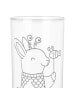 Mr. & Mrs. Panda Wasserglas Fische Astrologie ohne Spruch in Transparent