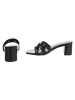 Ital-Design High-Heel Sandalette in Schwarz