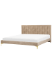 Beliani Doppelbett LIMOUX in Beige - (W) 187 x (H) 97 x (L) 213 cm