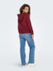 ONLY Kapuzenpullover in Cabernet