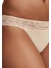 Chantelle Tanga Easy Feel Floral Touch in Beige Dore