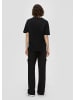 QS T-Shirt in 99D0_schwarz
