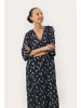 PART TWO Kleid BeritPW Gerade Passform in Navy Foil Print