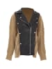 NAEMI Damen Strickjacke in Taupe