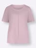 Sieh an! Kurzarm-Shirt in rosé
