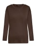 Betty Barclay Basic Shirt mit Rundhalsausschnitt in Light Maroon