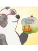 Mr. & Mrs. Panda Flaschenuntersetzer Füchse Liebe Design mit Spruch in Weiß